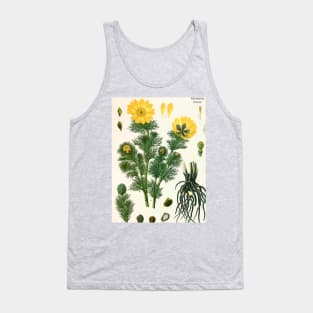 Yellow flower Tank Top